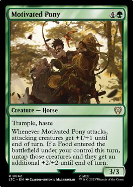 Motivated Pony - The Lord of the Rings: Tales of Middle Earth Commander