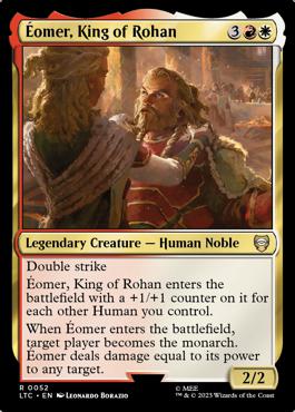 Éomer, King of Rohan - The Lord of the Rings: Tales of Middle Earth Commander