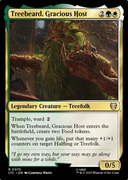 Treebeard, Gracious Host - The Lord of the Rings: Tales of Middle Earth Commander
