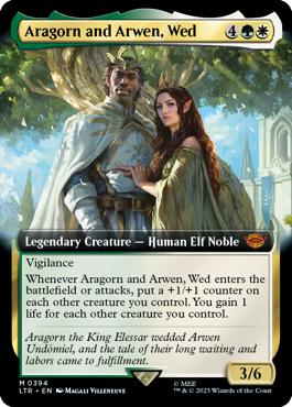 Aragorn and Arwen, Wed - The Lord of the Rings: Tales of Middle Earth