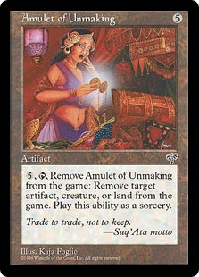 Amulet of Unmaking - Mirage