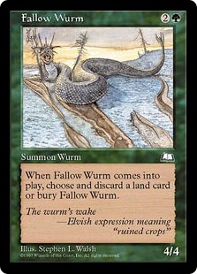 Fallow Wurm - Weatherlight