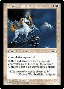 Revered Unicorn - Weatherlight