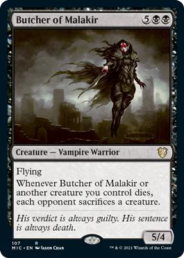 Butcher of Malakir - Innistrad: Midnight Hunt Commander