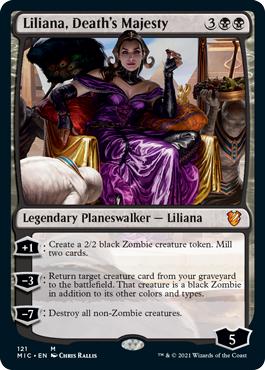 Liliana, Death's Majesty - Innistrad: Midnight Hunt Commander