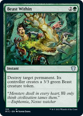 Beast Within - Innistrad: Midnight Hunt Commander