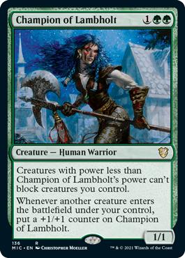 Champion of Lambholt - Innistrad: Midnight Hunt Commander