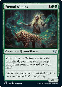 Eternal Witness - Innistrad: Midnight Hunt Commander
