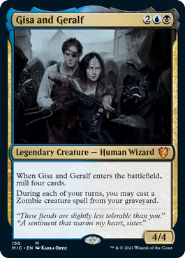 Gisa and Geralf - Innistrad: Midnight Hunt Commander