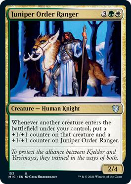 Juniper Order Ranger - Innistrad: Midnight Hunt Commander