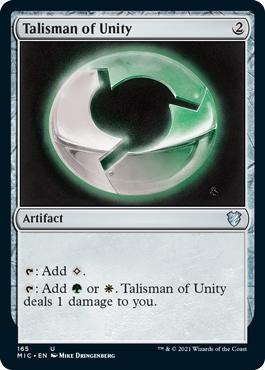 Talisman of Unity - Innistrad: Midnight Hunt Commander
