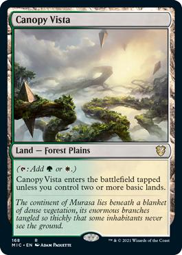 Canopy Vista - Innistrad: Midnight Hunt Commander