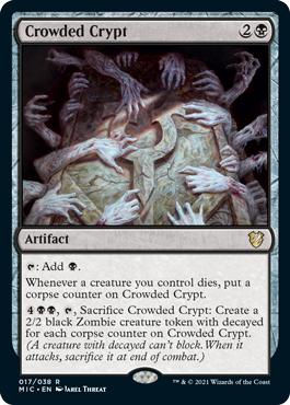 Crowded Crypt - Innistrad: Midnight Hunt Commander