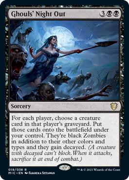 Ghouls' Night Out - Innistrad: Midnight Hunt Commander