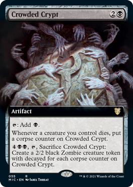 Crowded Crypt - Innistrad: Midnight Hunt Commander