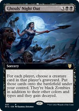 Ghouls' Night Out - Innistrad: Midnight Hunt Commander