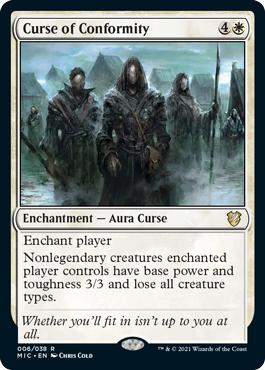 Curse of Conformity - Innistrad: Midnight Hunt Commander