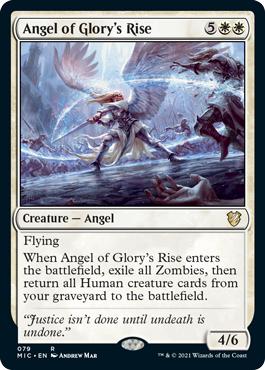 Angel of Glory's Rise - Innistrad: Midnight Hunt Commander