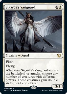 Sigarda's Vanguard - Innistrad: Midnight Hunt Commander