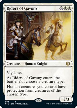 Riders of Gavony - Innistrad: Midnight Hunt Commander