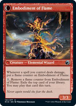 Embodiment of Flame - Innistrad: Midnight Hunt