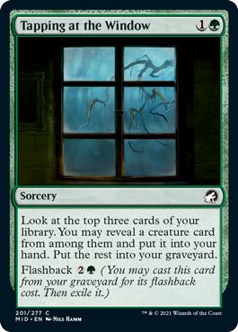 Tapping at the Window - Innistrad: Midnight Hunt