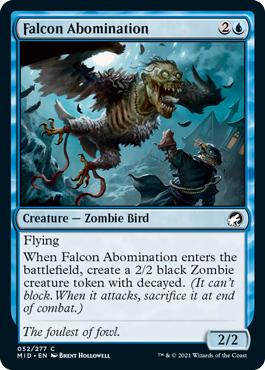 Falcon Abomination - Innistrad: Midnight Hunt