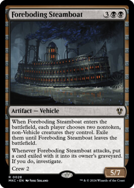 Foreboding Steamboat - Murders at Karlov Manor Commander