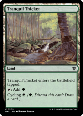 Tranquil Thicket - Murders at Karlov Manor Commander