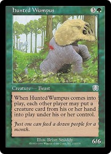 Hunted Wumpus - Mercadian Masques