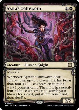 Ayara's Oathsworn - March of the Machine: The Aftermath