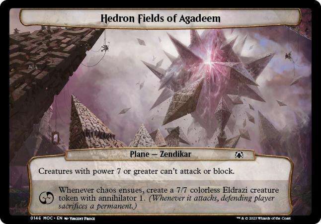 Hedron Fields of Agadeem - March of the Machine Commander
