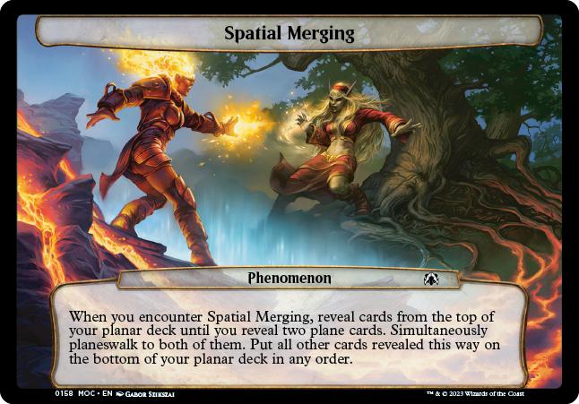 Spatial Merging - March of the Machine Commander