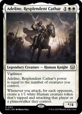 Adeline, Resplendent Cathar - March of the Machine Commander