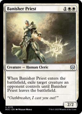 Banisher Priest - March of the Machine Commander