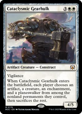 Cataclysmic Gearhulk - March of the Machine Commander