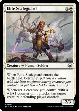 Elite Scaleguard - March of the Machine Commander