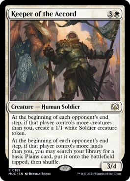 Keeper of the Accord - March of the Machine Commander