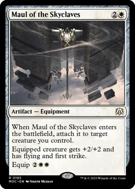 Maul of the Skyclaves - March of the Machine Commander