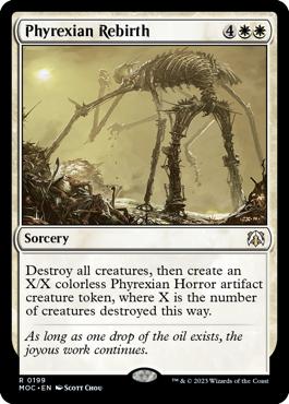 Phyrexian Rebirth - March of the Machine Commander