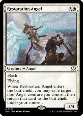 Restoration Angel - March of the Machine Commander