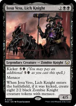 Josu Vess, Lich Knight - March of the Machine Commander