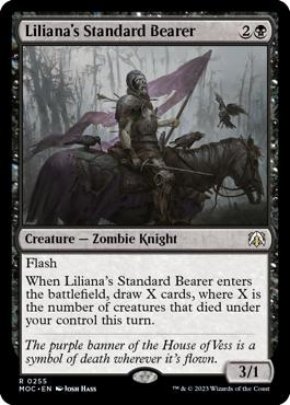 Liliana's Standard Bearer - March of the Machine Commander