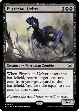 Phyrexian Delver - March of the Machine Commander
