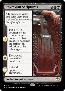 Phyrexian Scriptures - March of the Machine Commander