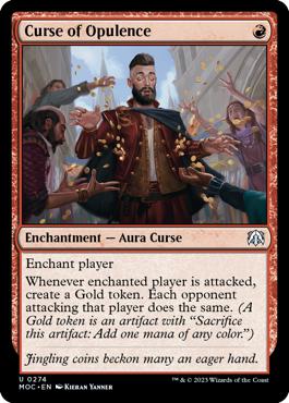 Curse of Opulence - March of the Machine Commander