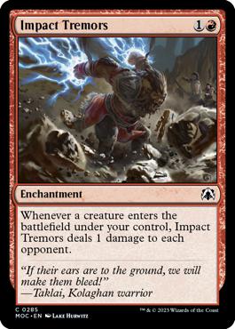 Impact Tremors - March of the Machine Commander