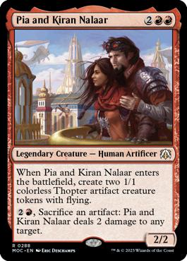 Pia and Kiran Nalaar - March of the Machine Commander