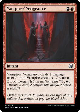 Vampires' Vengeance - March of the Machine Commander