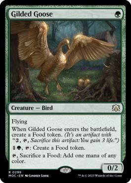 Gilded Goose - March of the Machine Commander